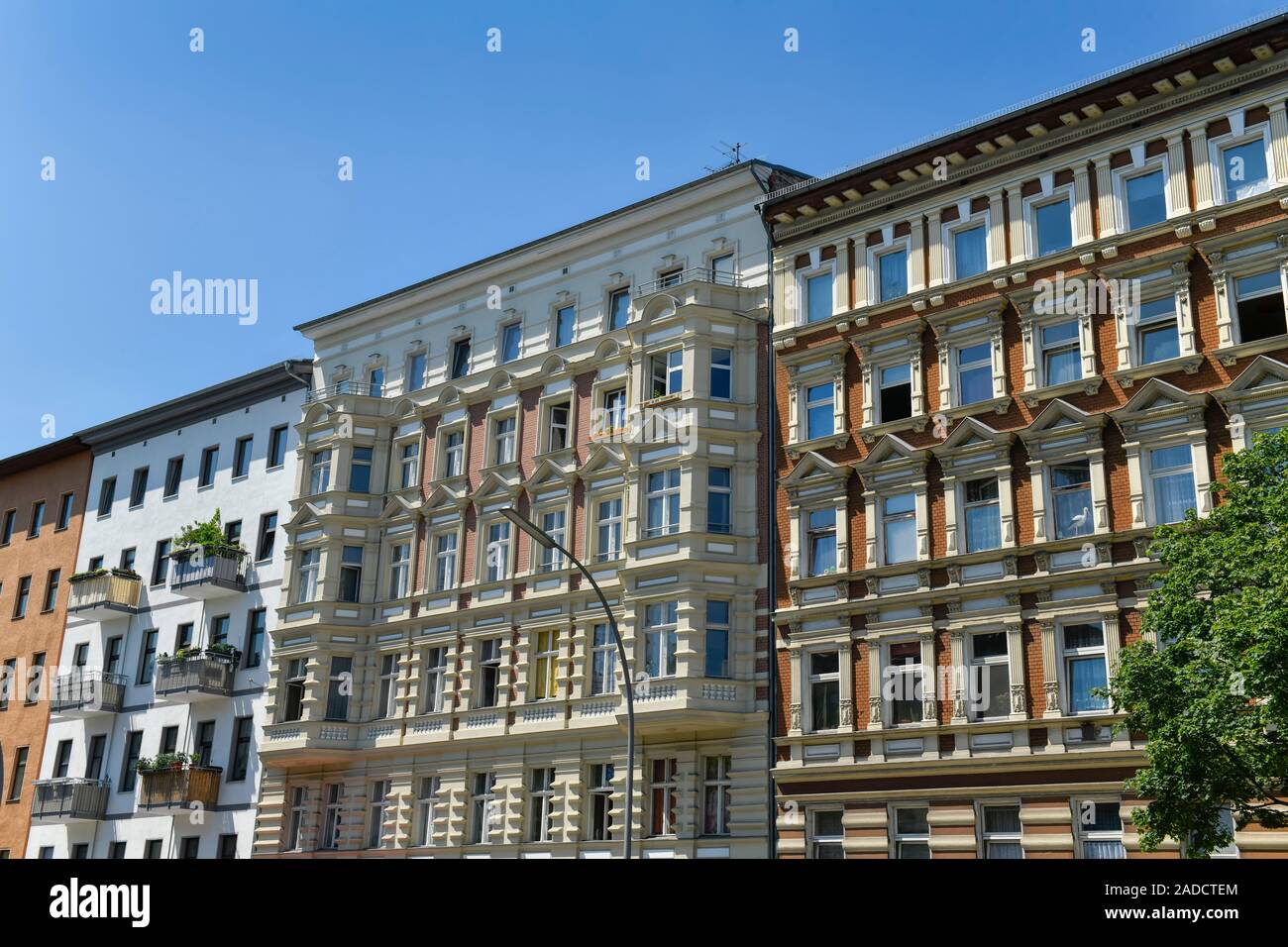 Altbauten, Badstraße, Gesundbrunnen, Mitte, Berlin, Deutschland Stock Photo