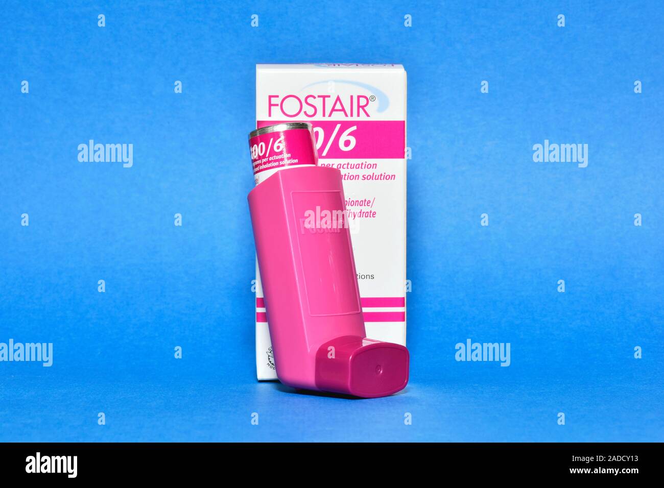 Fostair asthma drug and inhaler. This metereddose inhaler combines the