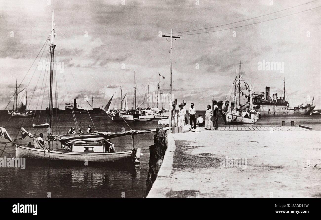 Amelia Earhart on Jaluit Atoll. Photograph purported to be the final