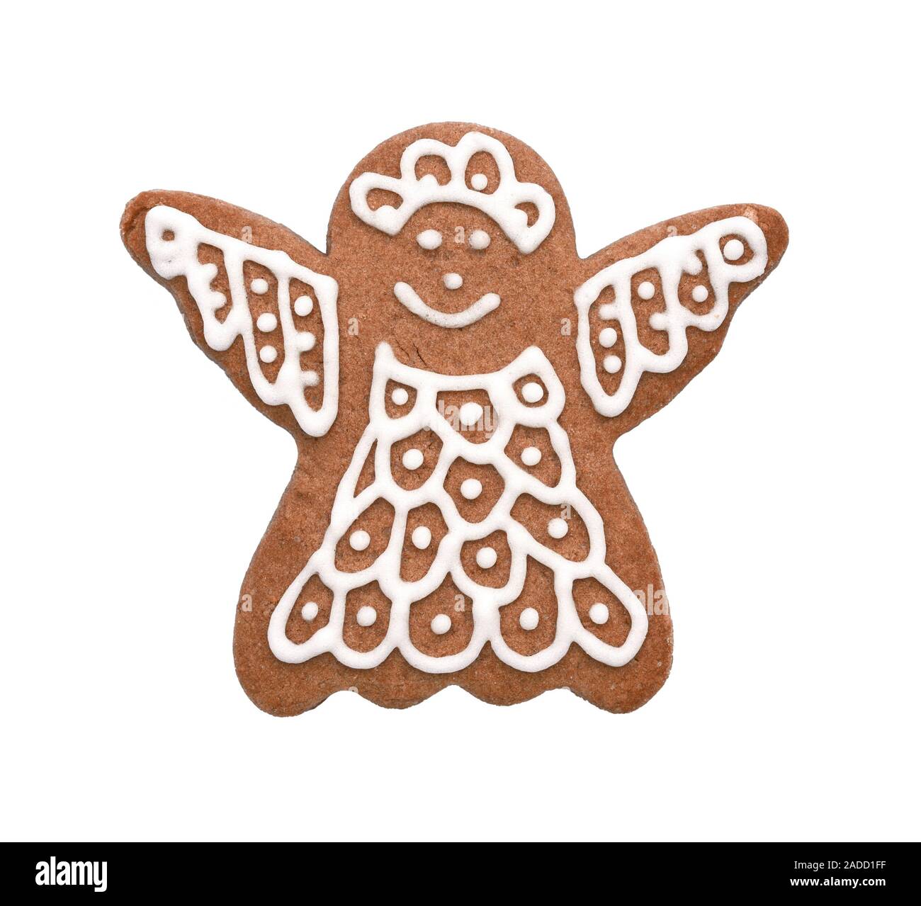 gingerbread isolated on white background Stock Photo - Alamy