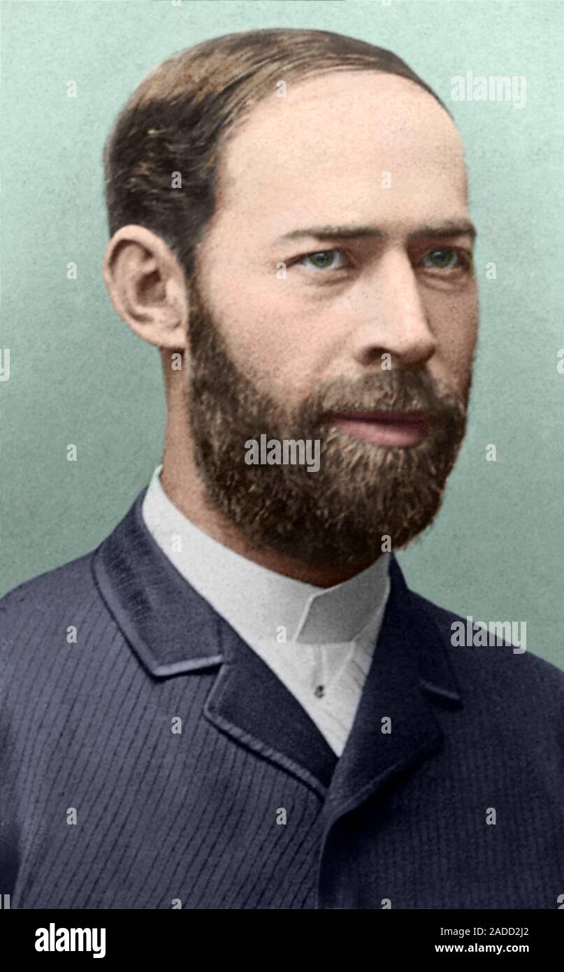 Heinrich Rudolf Hertz (1857-1894), German physicist and