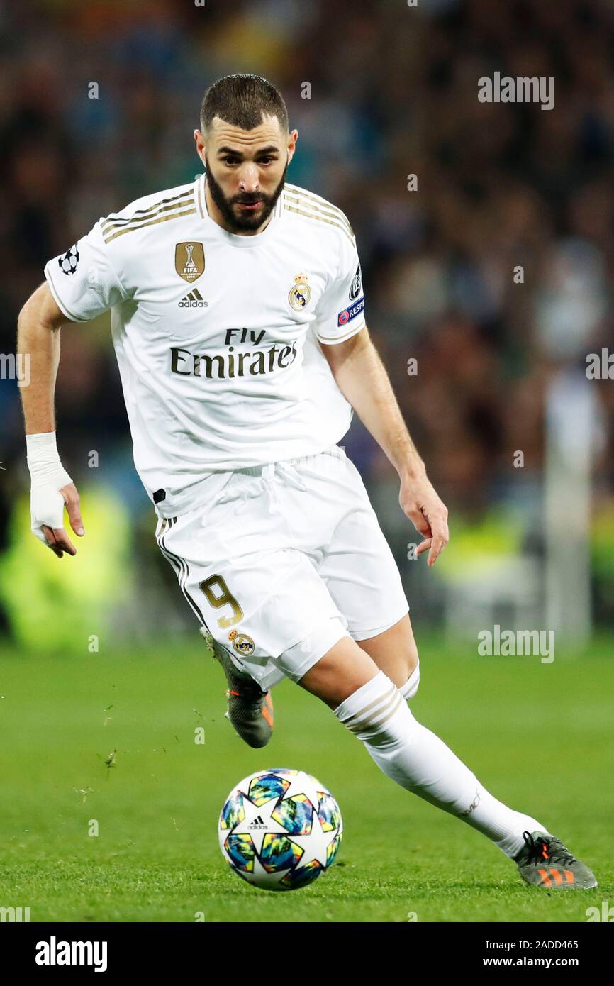 Madrid, Spain. Credit: D. 26th Nov, 2019. Karim Benzema (Real) Football ...