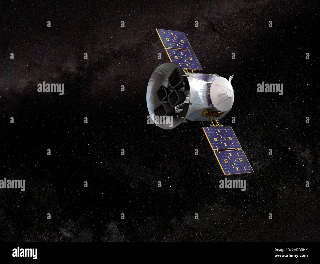 Transiting Exoplanet Survey Satellite Tess In Space Illustration This Satellite Is Nasas 7198