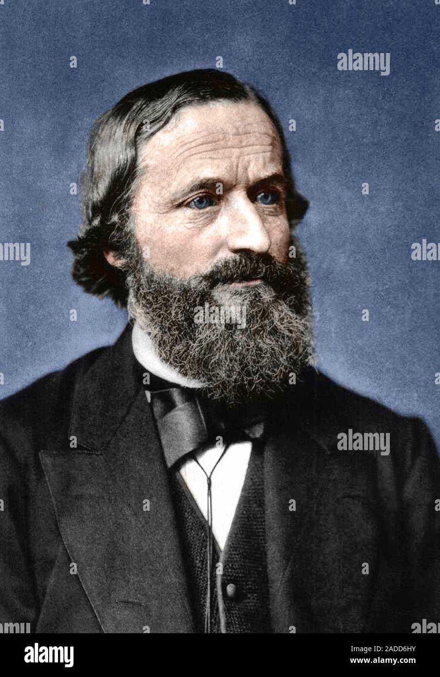 Gustav Robert Kirchhoff (1824-1887), German physicist. While he was ...