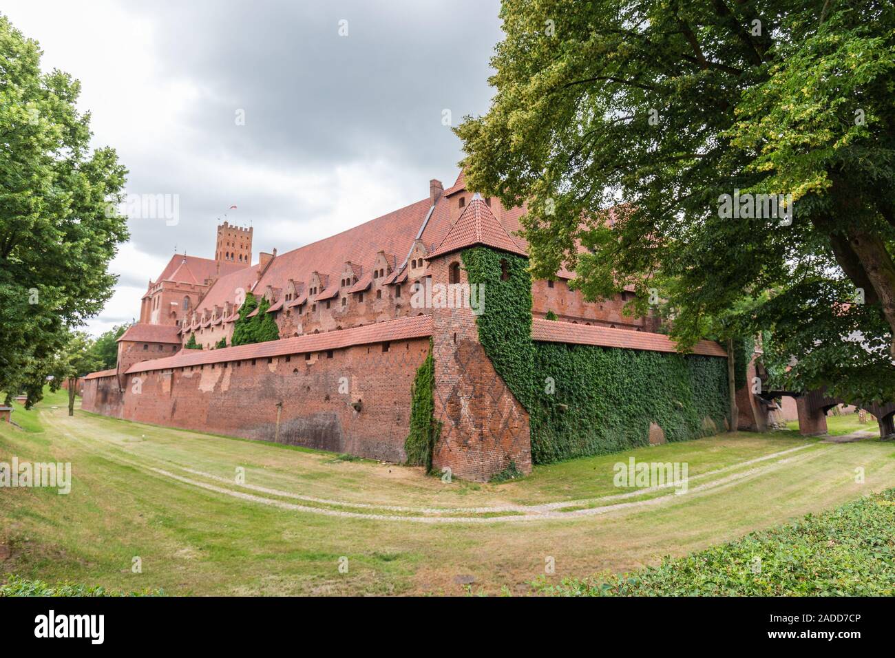 Famous and the largest castle in the world measured by land area on a