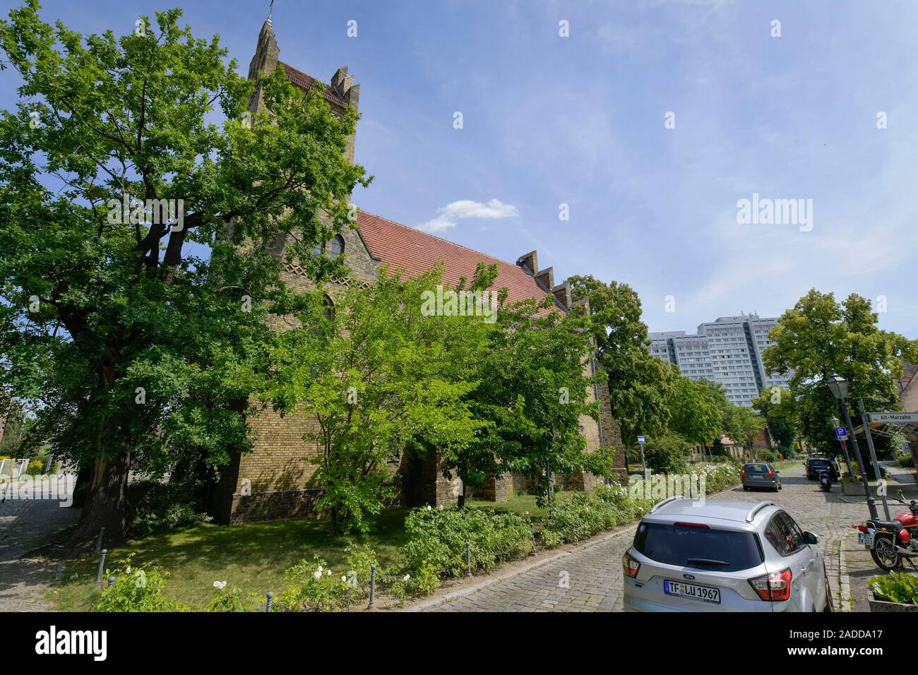 Dorfkirche, AltMarzahn, Marzahn, Berlin, Deutschland Stock Photo Alamy