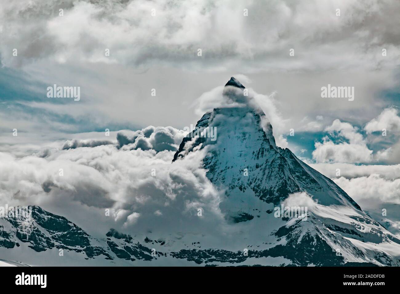 Matterhorn And Banner Cloud View Of The Summit Of The Matterhorn In