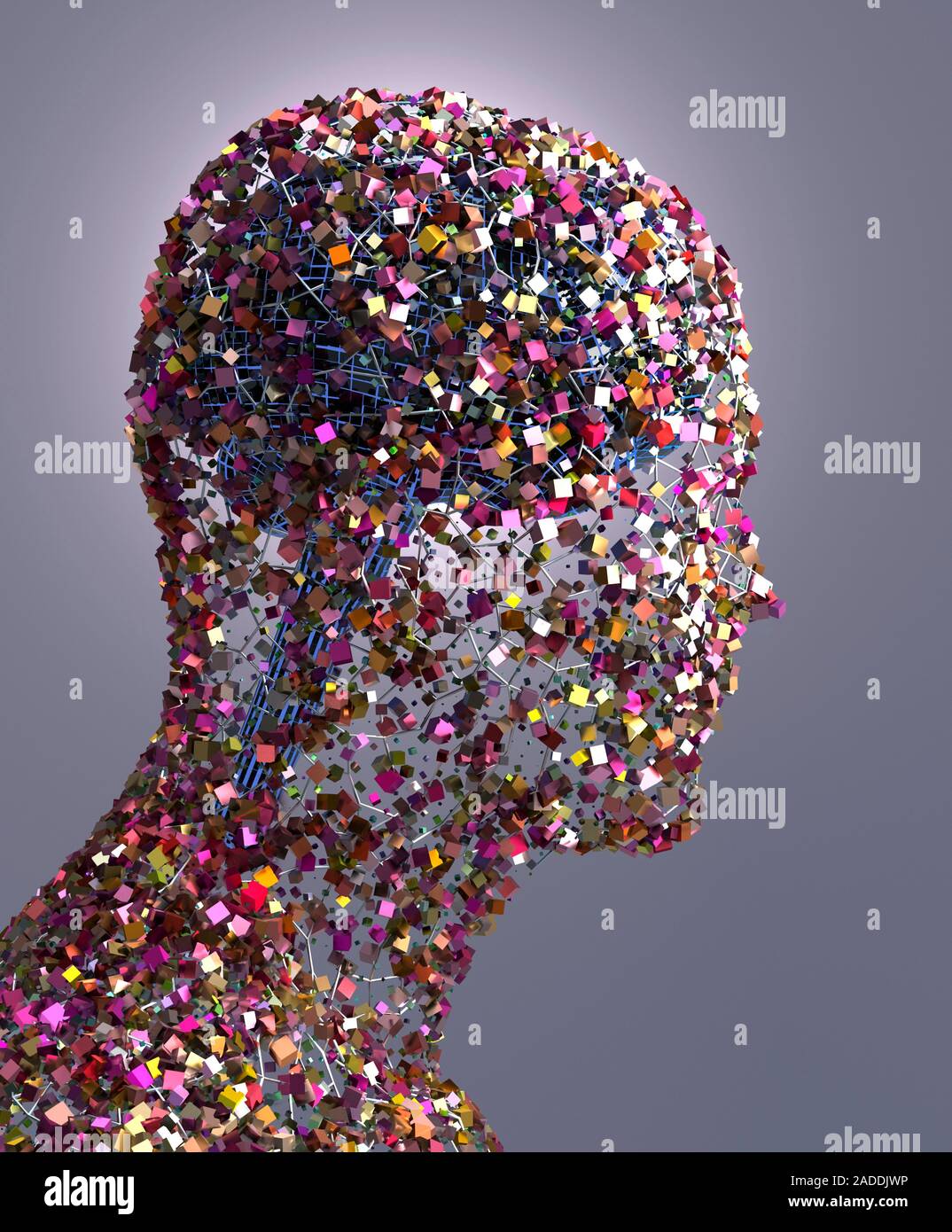 Artificial intelligence, conceptual image. Stock Photo