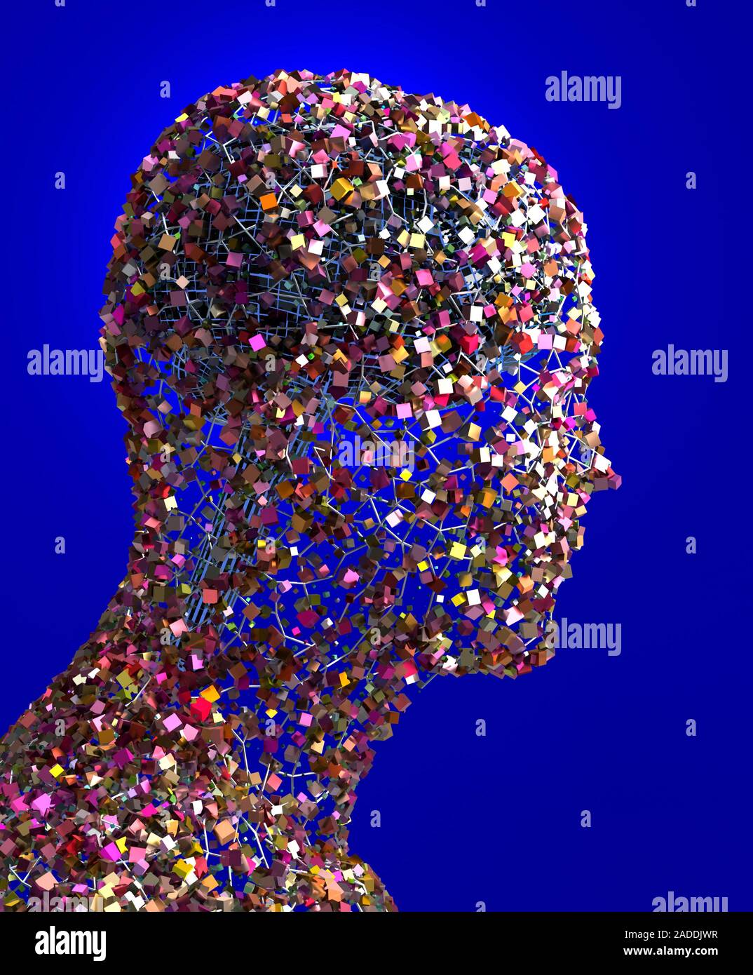 Artificial intelligence, conceptual image. Stock Photo