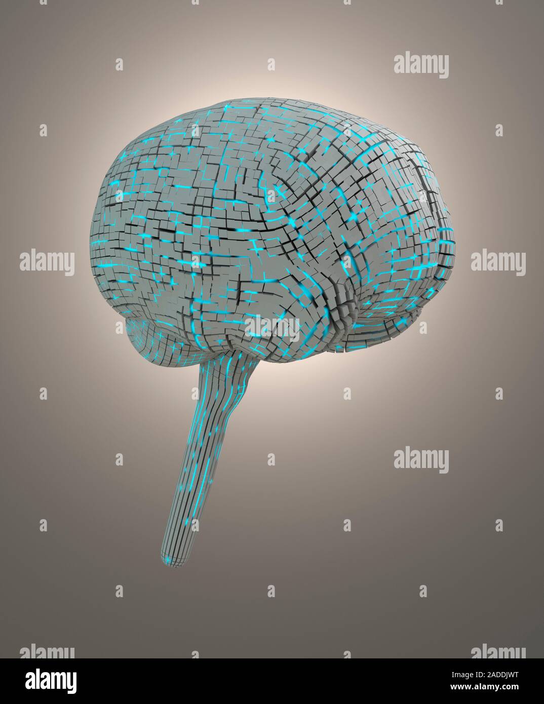 Artificial intelligence, conceptual image. Stock Photo