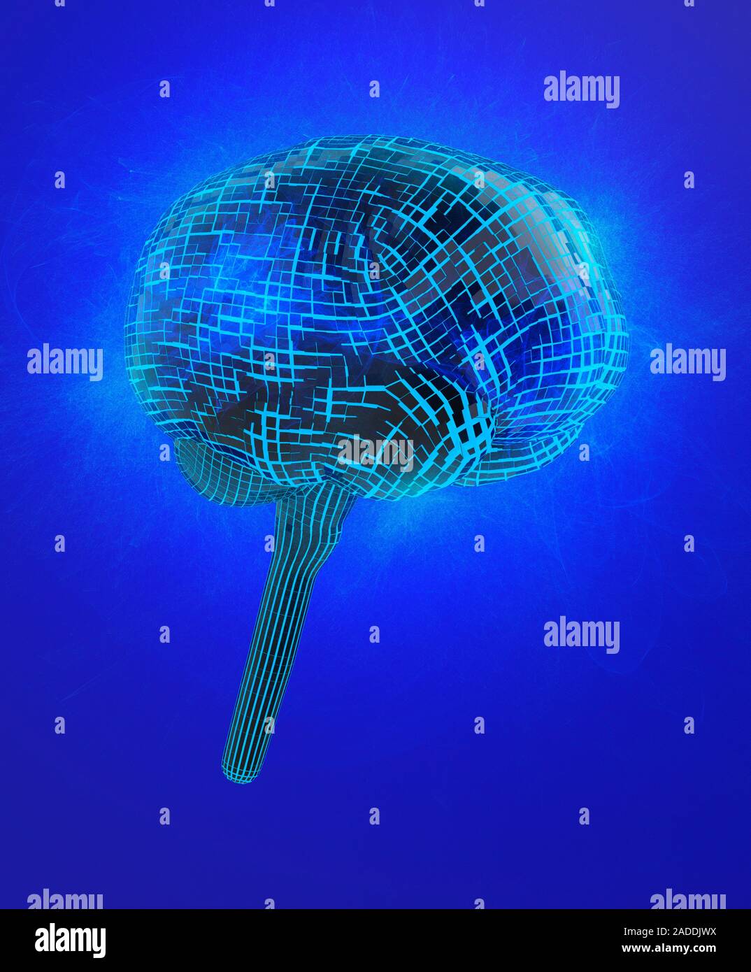 Artificial intelligence, conceptual image. Stock Photo