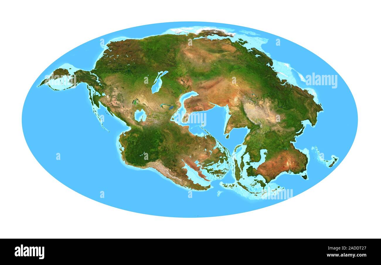 Pangea Vier Scenario s Voor Een Toekomstig Supercontinent Dat Zich Pangea Vier Scenario s Voor Een Toekomstig Supercontinent Dat Zich