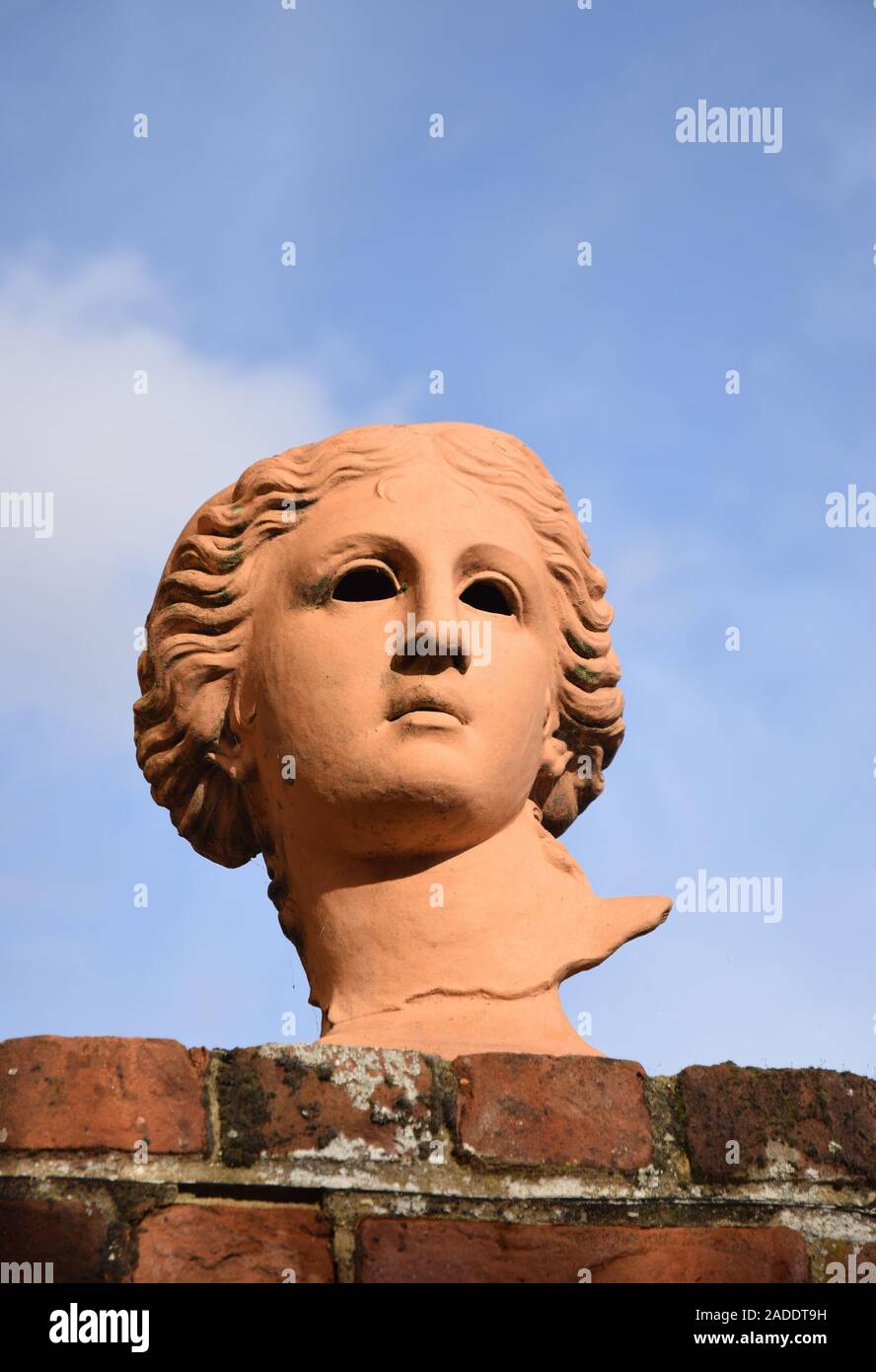 terracotta, sculpture, kettle's yard, cambridge, england Stock Photo