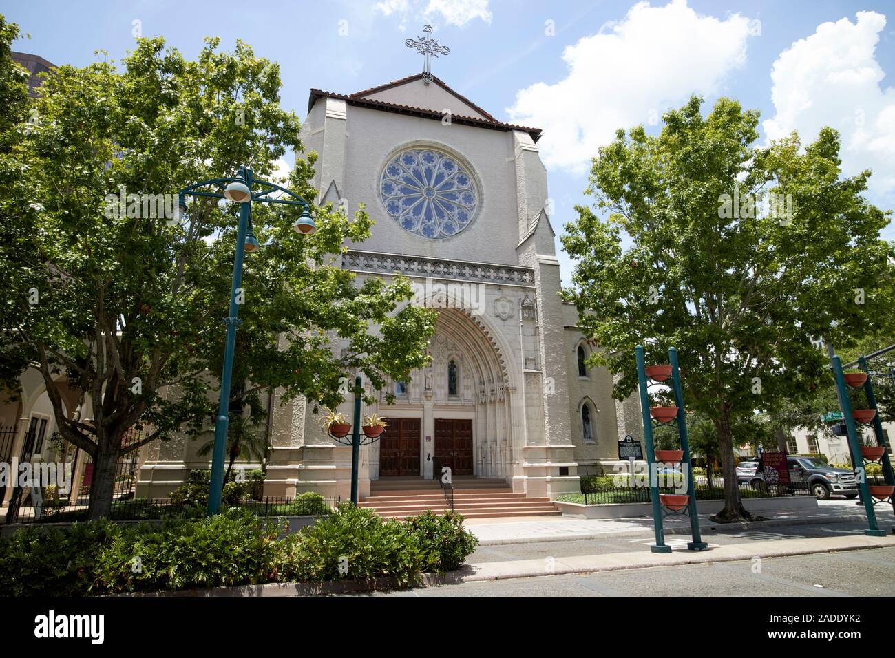 episcopal cathedral the cathedral church of st luke city of orlando florida usa Stock Photo