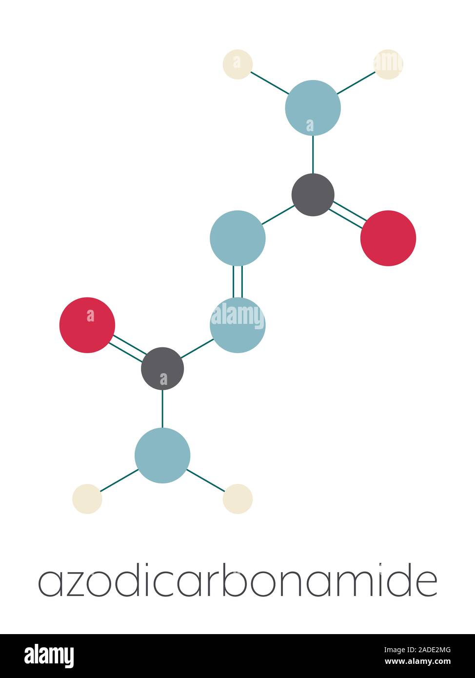 Azodicarbonamide Bread. List Azodicarbonamide food additive molecule. Used in bread production as ...