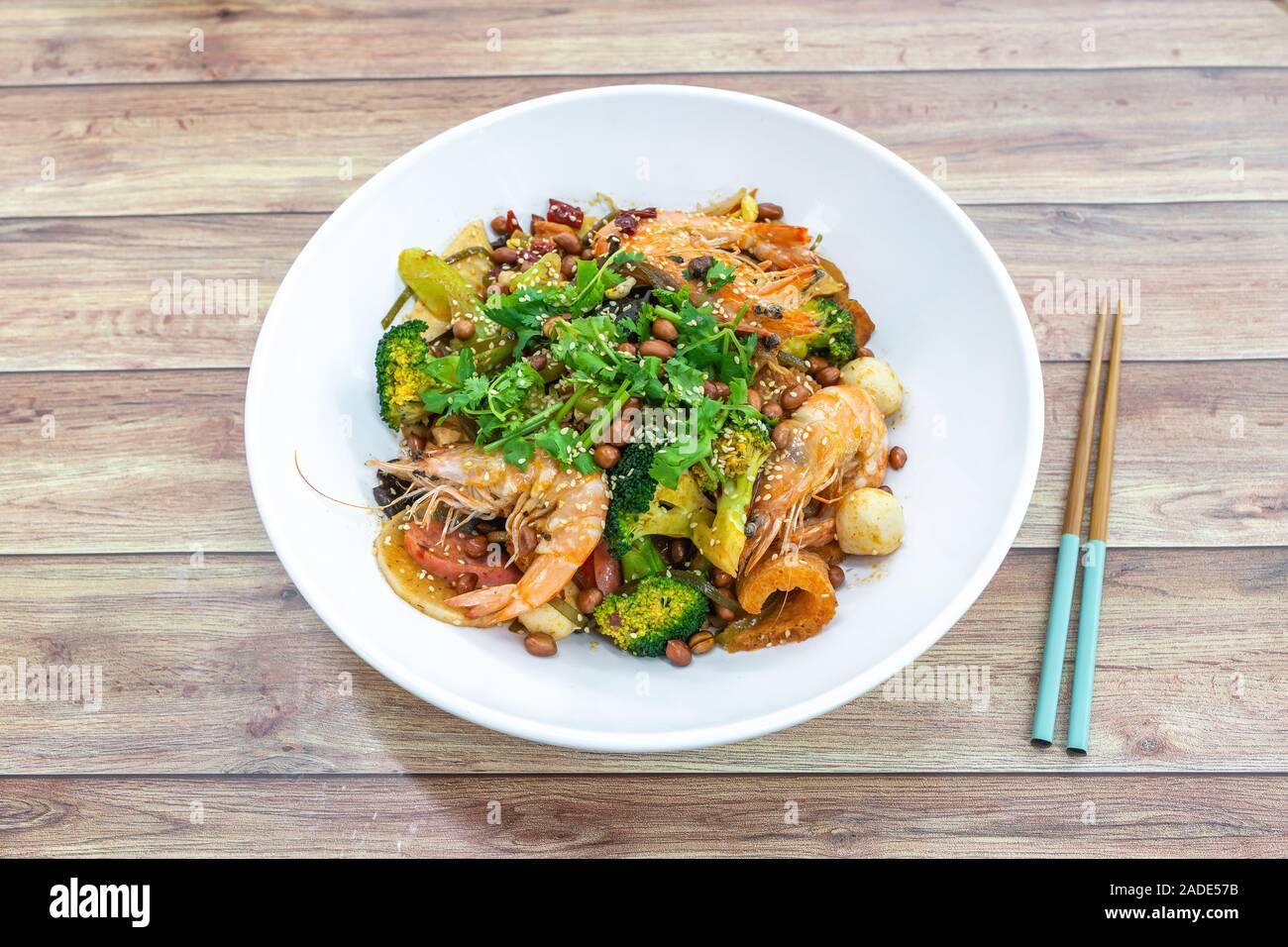 Mala Xiang Guo (stirfry pot). Chongqing Sichuan Spicy Fragrant Pot