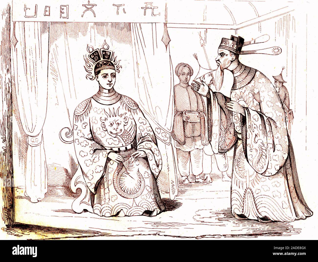 Combodian First Ruler Rulers of Cochinchina and Cambodia, 18th century. Historical ...
