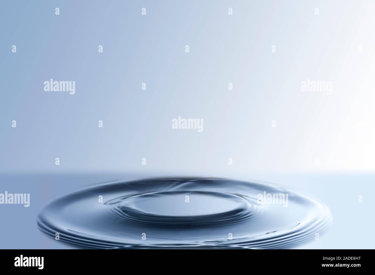 Circular ripples on liquid surface Stock Photo - Alamy