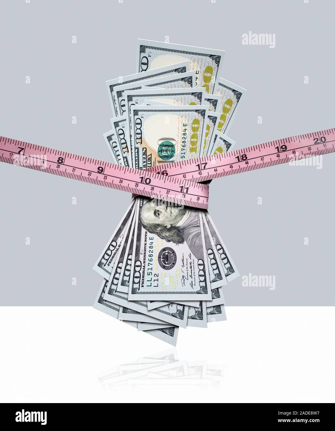 Tight budget, conceptual image. Stock Photo