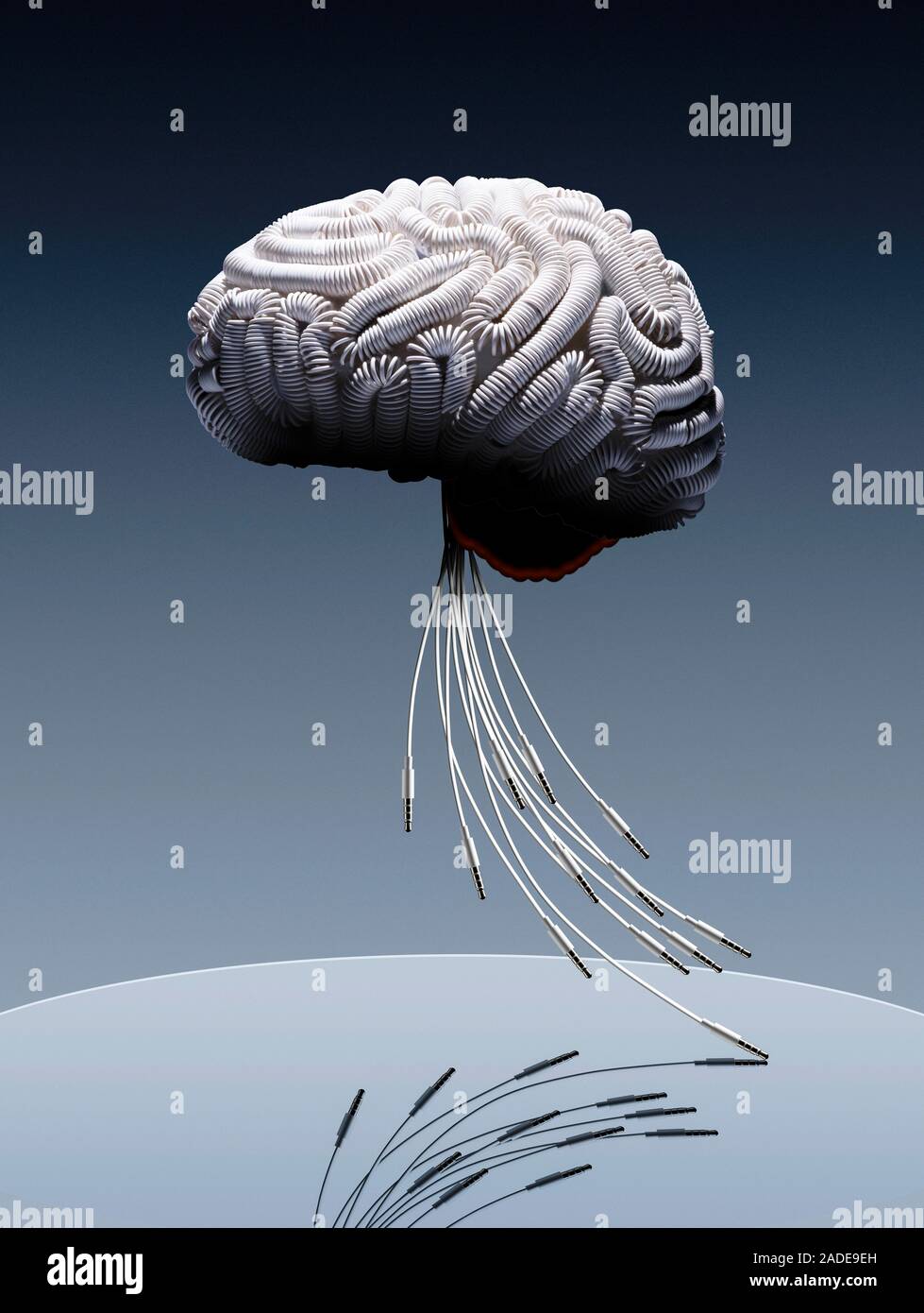Artificial intelligence, conceptual image. Stock Photo