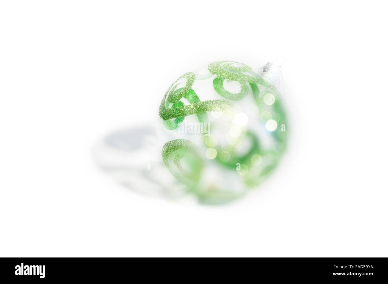 Christmas tree bauble. Stock Photo