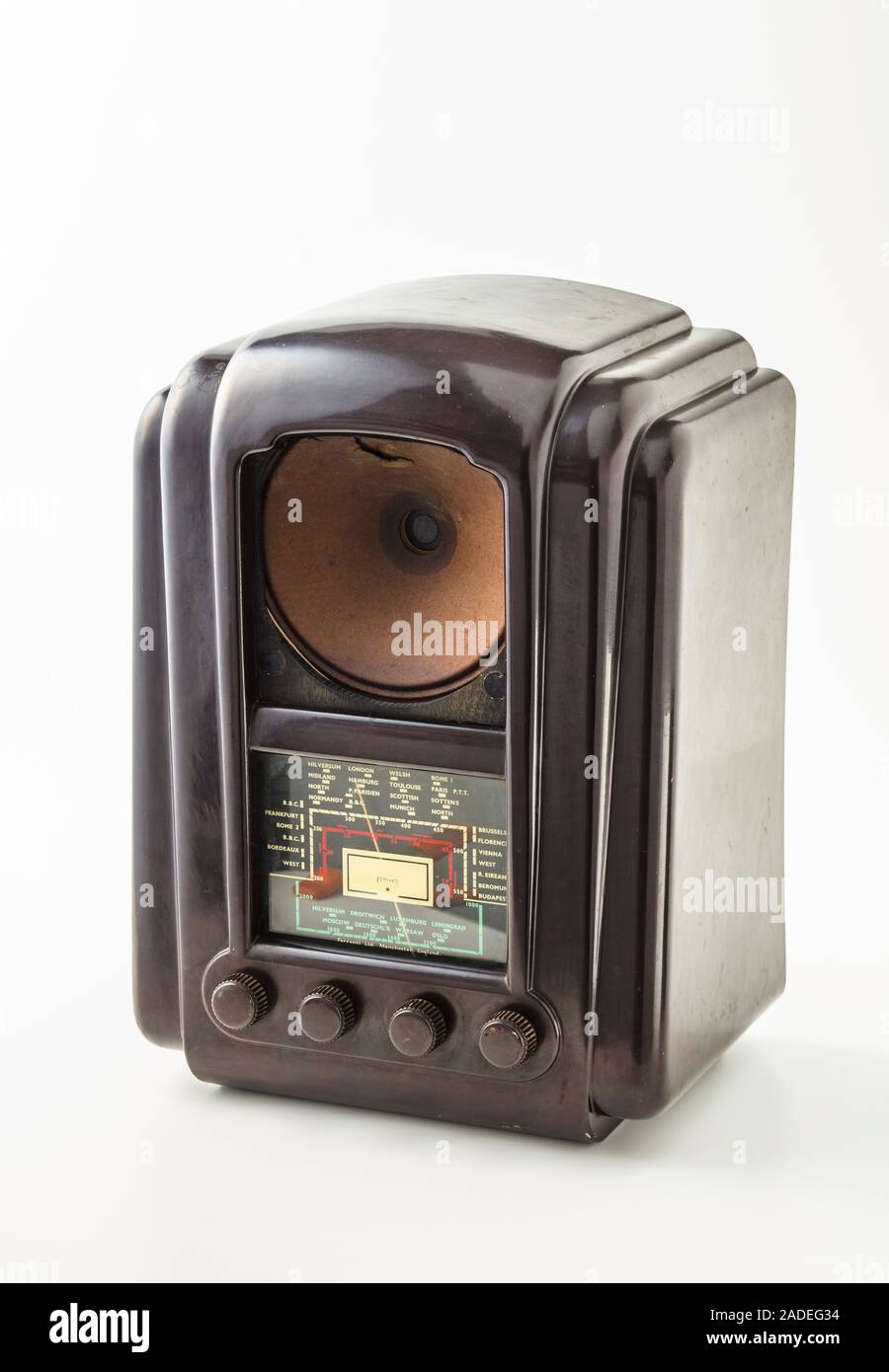 Ferranti circle radio, 1940s -1950s Stock Photo - Alamy