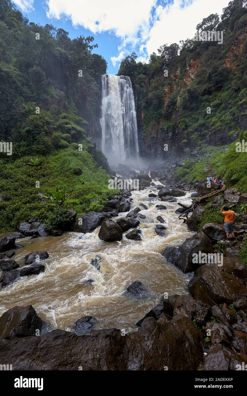Thomson's Falls, Nyahururu, Kenya Stock Photo Alamy