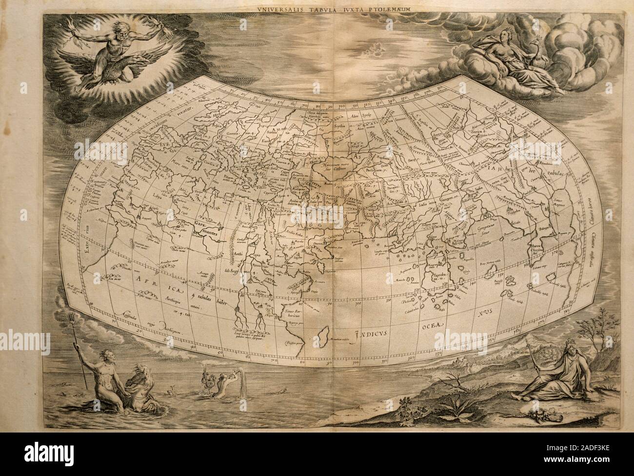 Ptolemy S World Map Copy Of An Original Map Which Was Constructed By Ptolemys World Map Copy Of An Original Map Which Was Constructed By The Greek Astronomer Ptolemy Around 150 Ad Medieval Scholars In 1482 Used Ptole 2ADF3KE