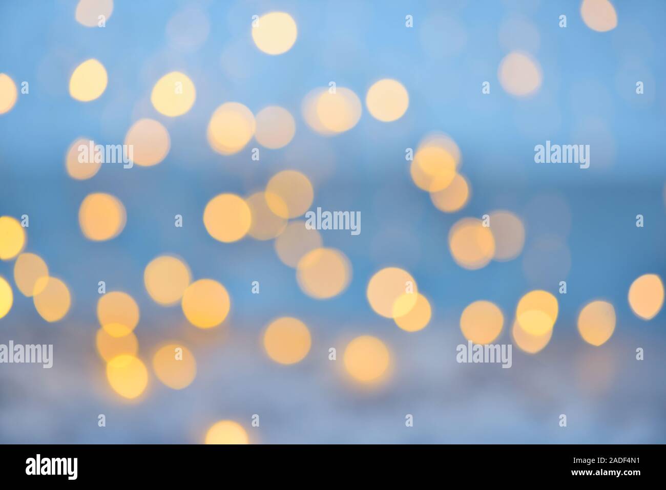 Blurred abstract background lights, beautiful Christmas. Stock Photo