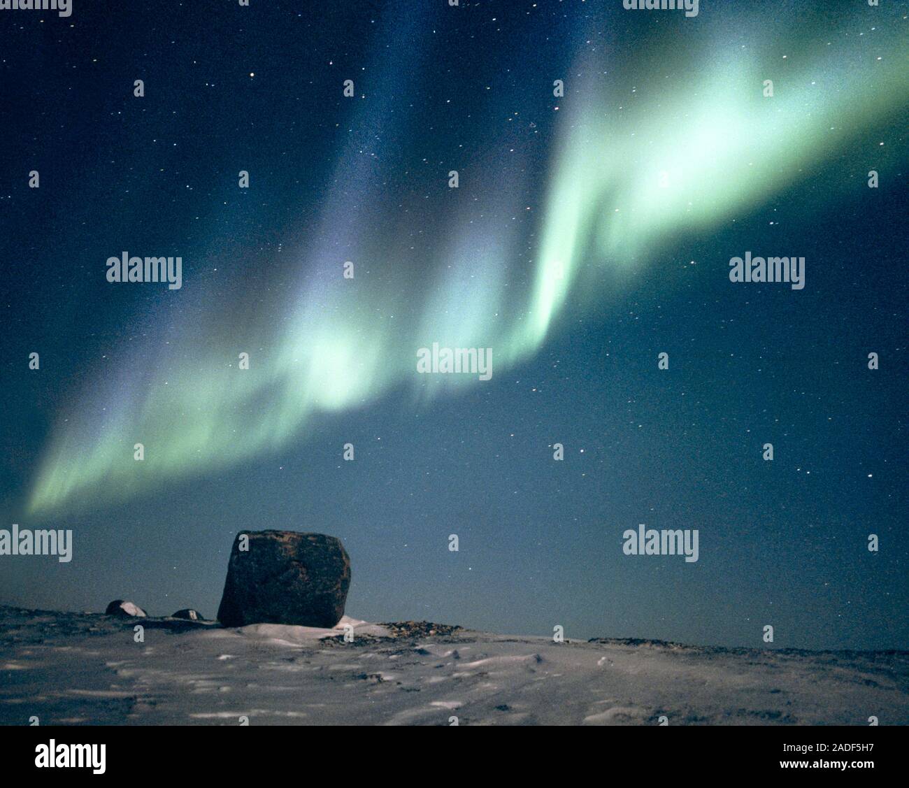 Aurora Borealis. Aurora Borealis or Northern Lights display over a