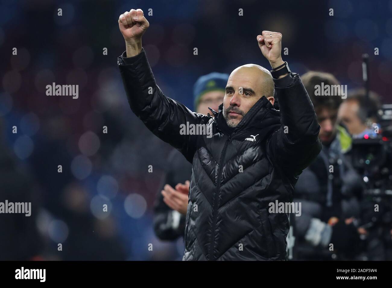 BURNLEY, ENGLAND DECEMBER 03 Pep Guardiola of Manchester City