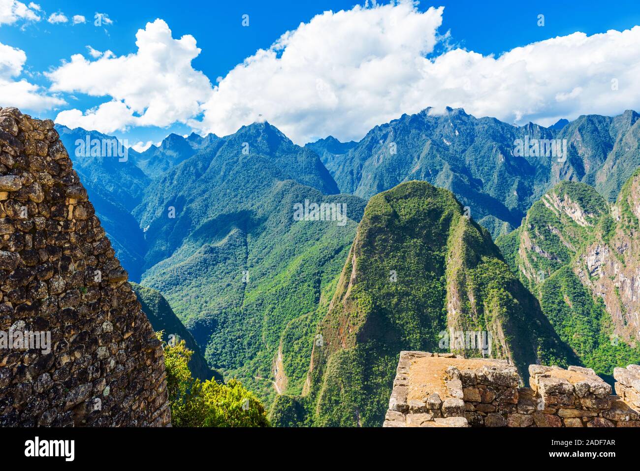 Landscape view machu picchu hi-res stock photography and images - Alamy