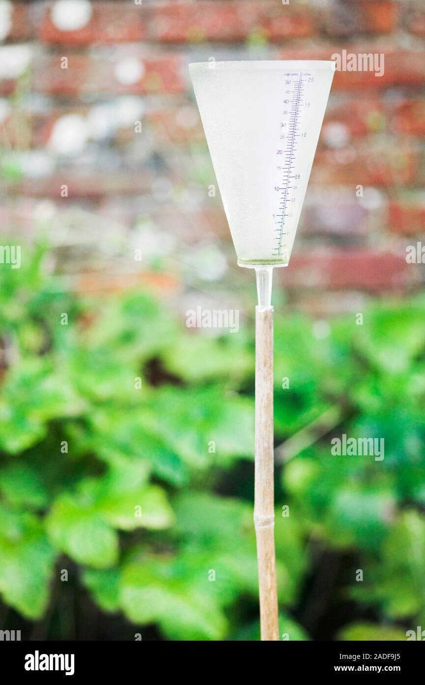 Rain gauge. A rain gauge is an instrument used to collect and measure