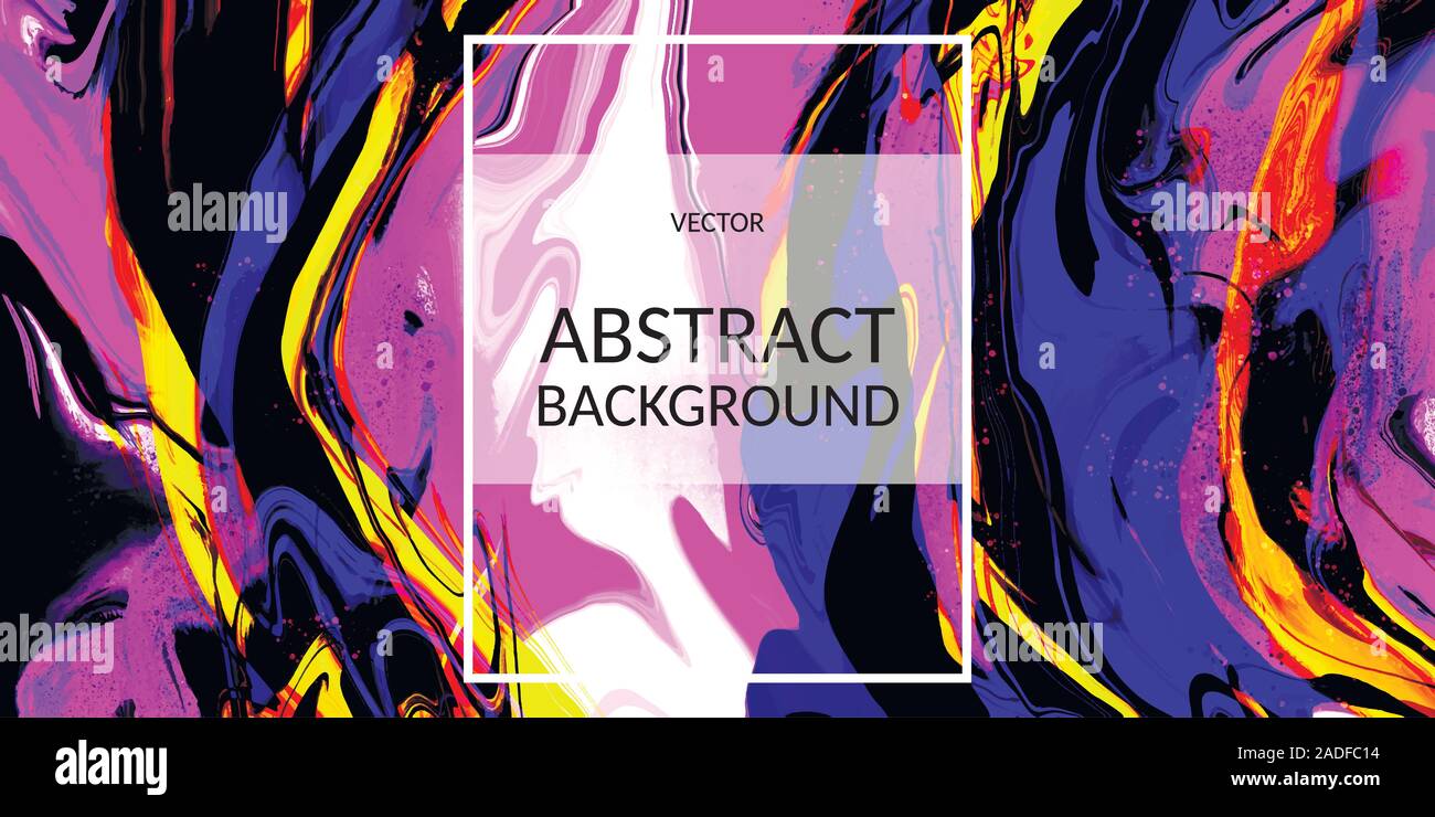 Vector abstract fluid texture, Fluid design background Stock Vector ...