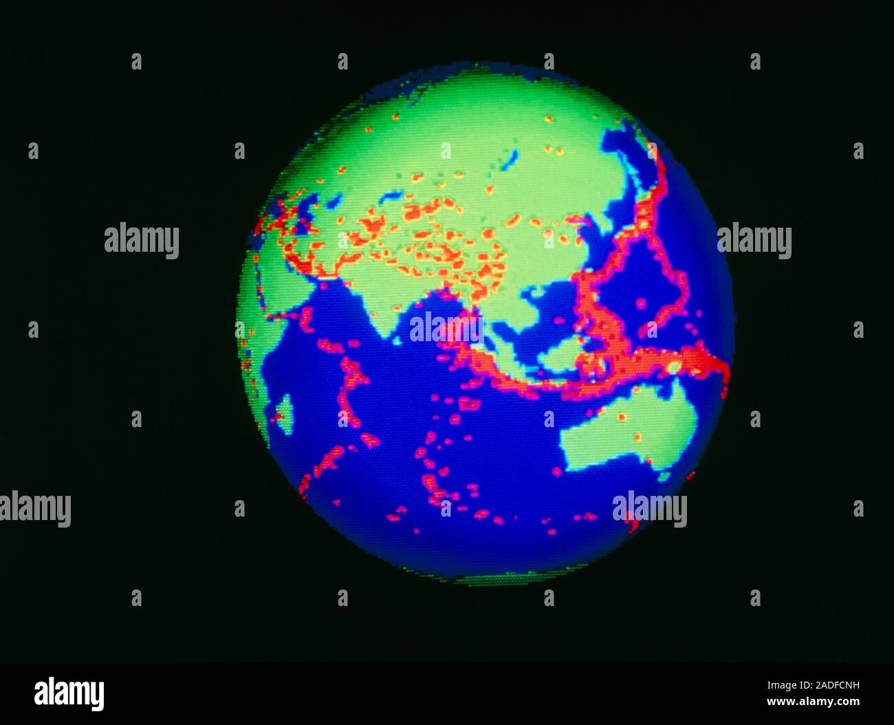 Relationship between earthquakes and tectonic plate boundaries ...