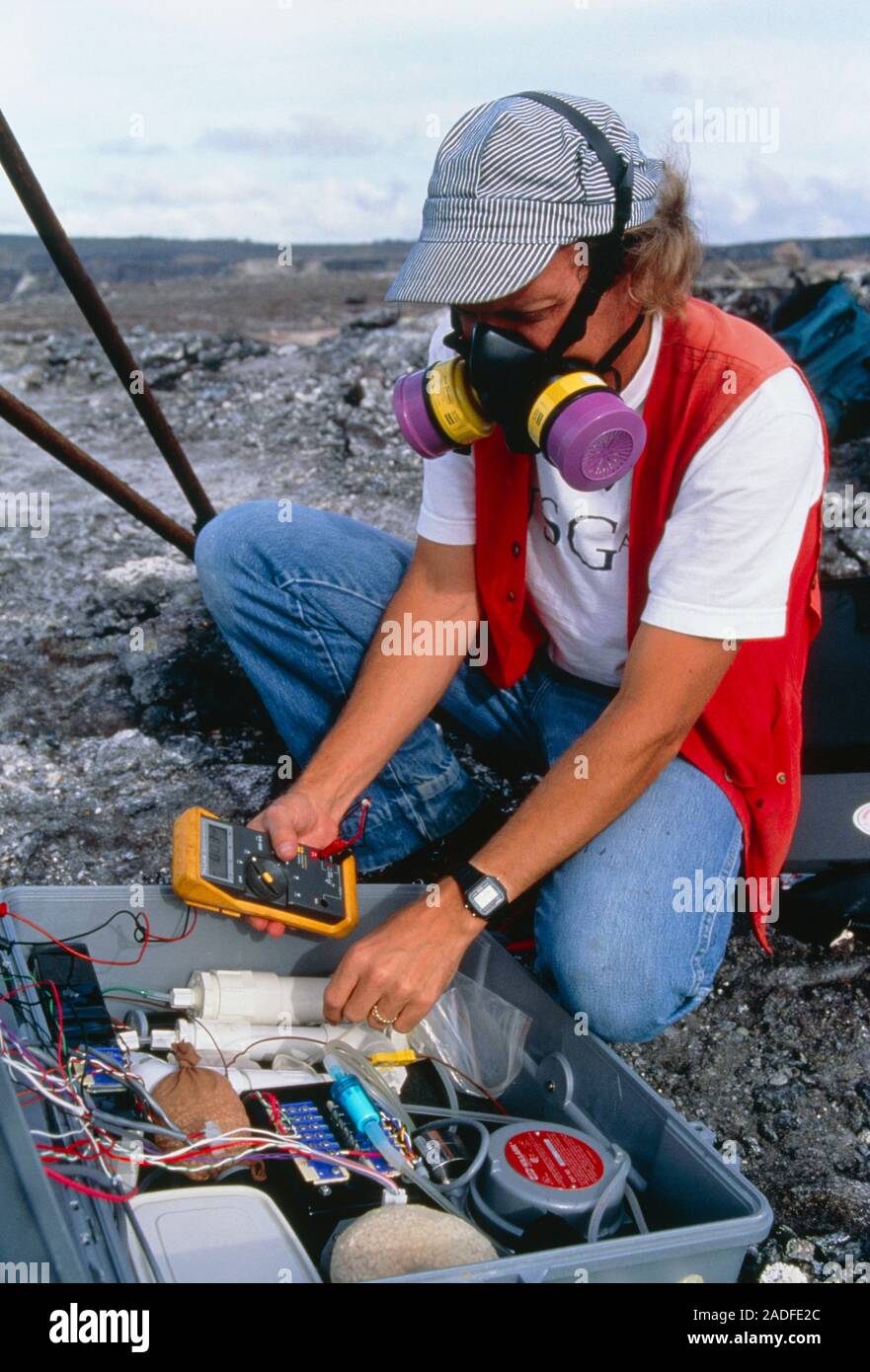 MODEL RELEASED. Kilauea volcano research, in the Hawaii Volcanoes