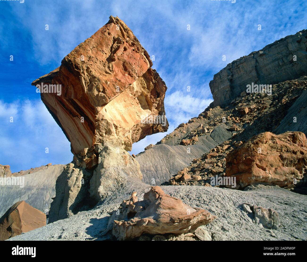 Earth pillar. Earth pillar erosion feature. This type of feature is also known as a demoiselle