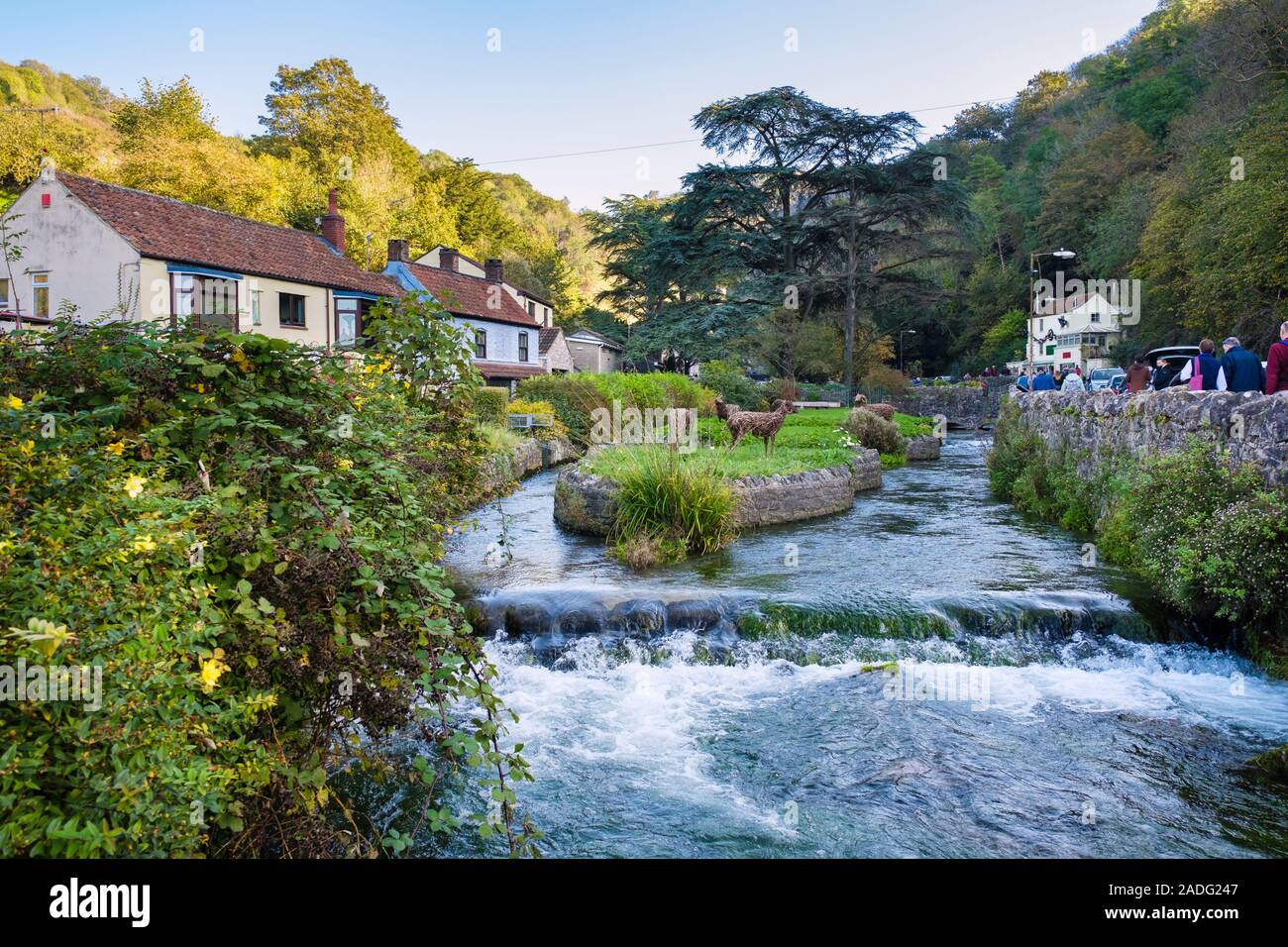 Cheddar in mendip hills somerset england uk hires stock photography