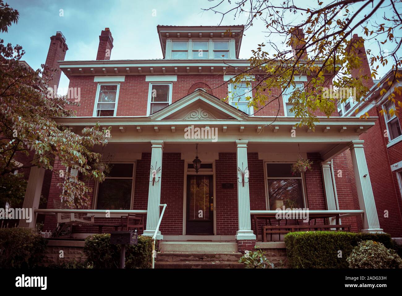 Large family house, German Village Neighborhood, Columbus, Ohio, USA