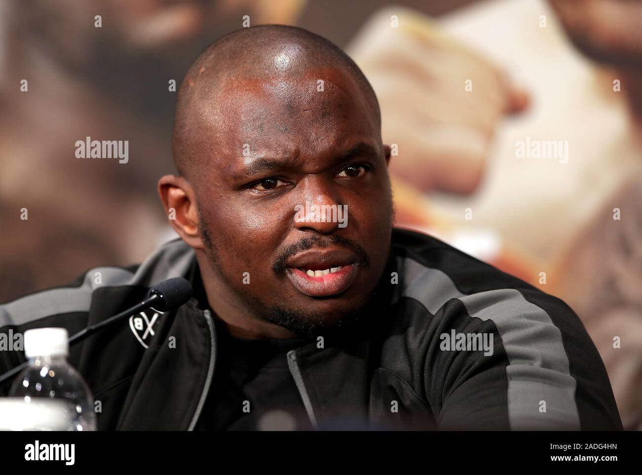 Dillian Whyte at the Diriyah Season Hospitality Lounge in Riyadh, Saudi