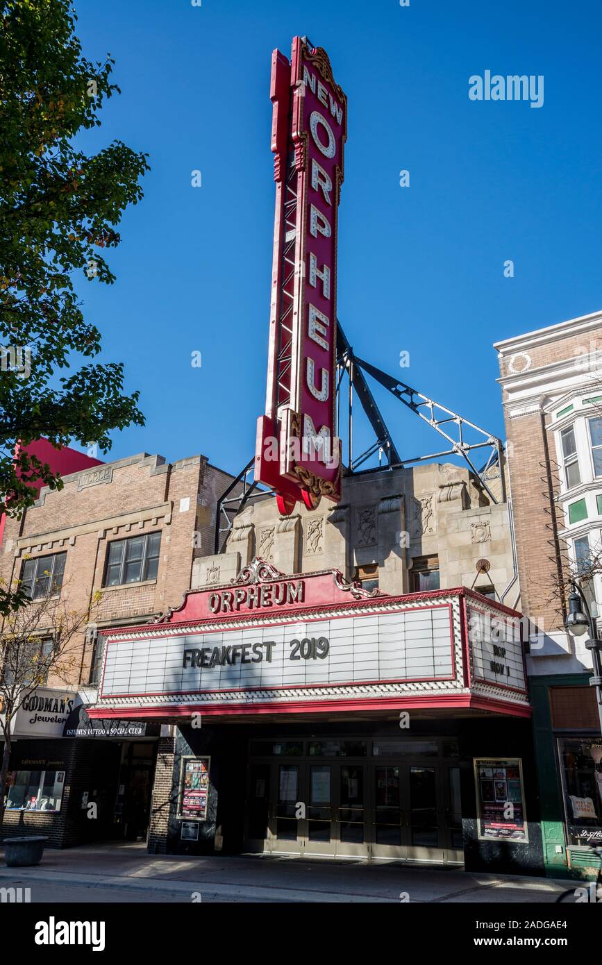 Orpheum Theatre, a live performance and musical theater in downtown