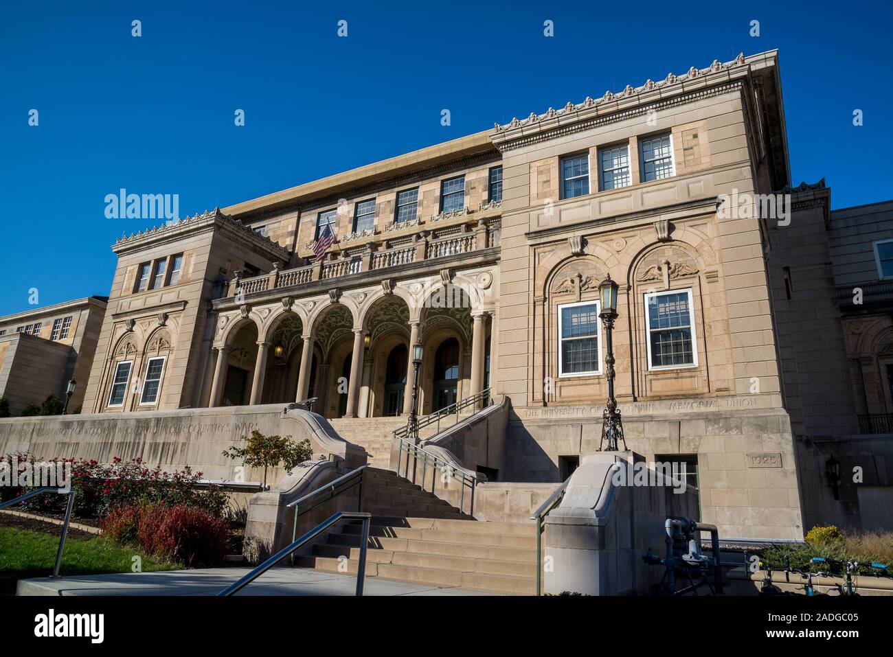 Memorial Union building on the campus of the University of Wisconsin ...