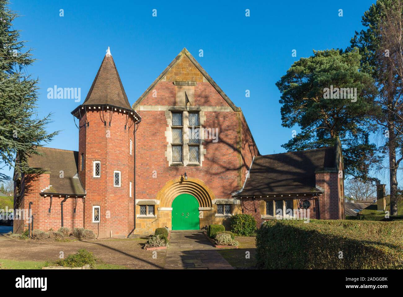 Religious Society of Friends Quaker Meeting House in Bournville, Birmingham, UK Stock Photo