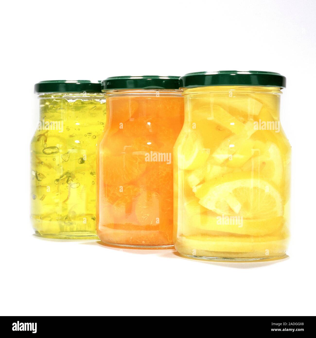Food in jars. Glass jars are used to preserve food and prevent it from