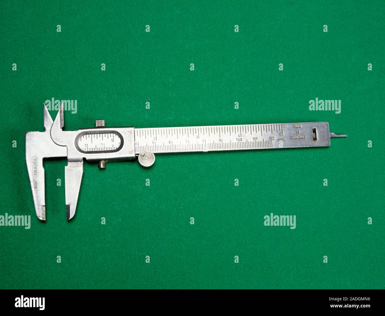 Vernier calipers. These are calipers (a type of measuring device) that