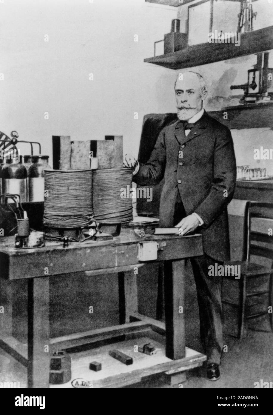 Henri Becquerel. Portrait of the French physicist Antoine Henri