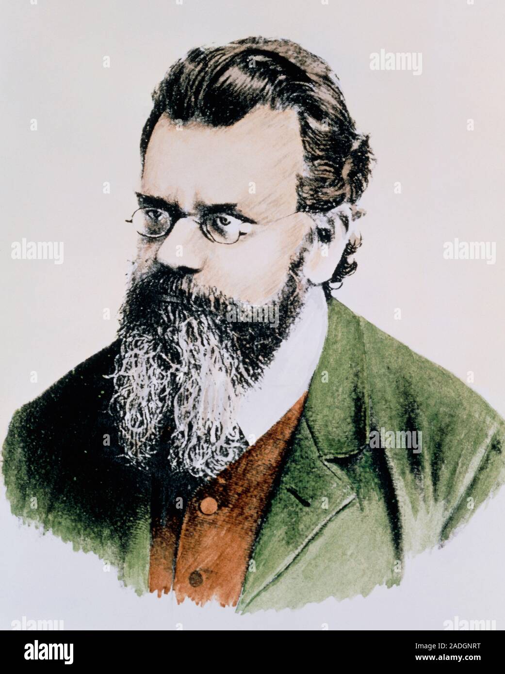 Ludwig Boltzmann Portrait Of Ludwig Eduard Boltz Mann 1844 1906 