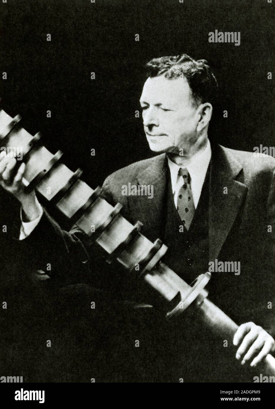 William Coolidge. Historical portrait of the US physicist, engineer and ...