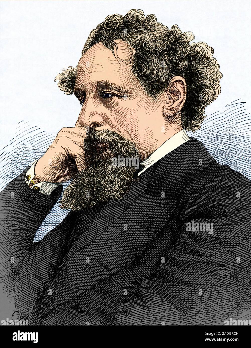 Charles John Huffam Dickens (1812-1870), English author. Dickens is famous  as the author of novels such as Oliver Twist (1839), David Copperfield (185  Stock Photo - Alamy