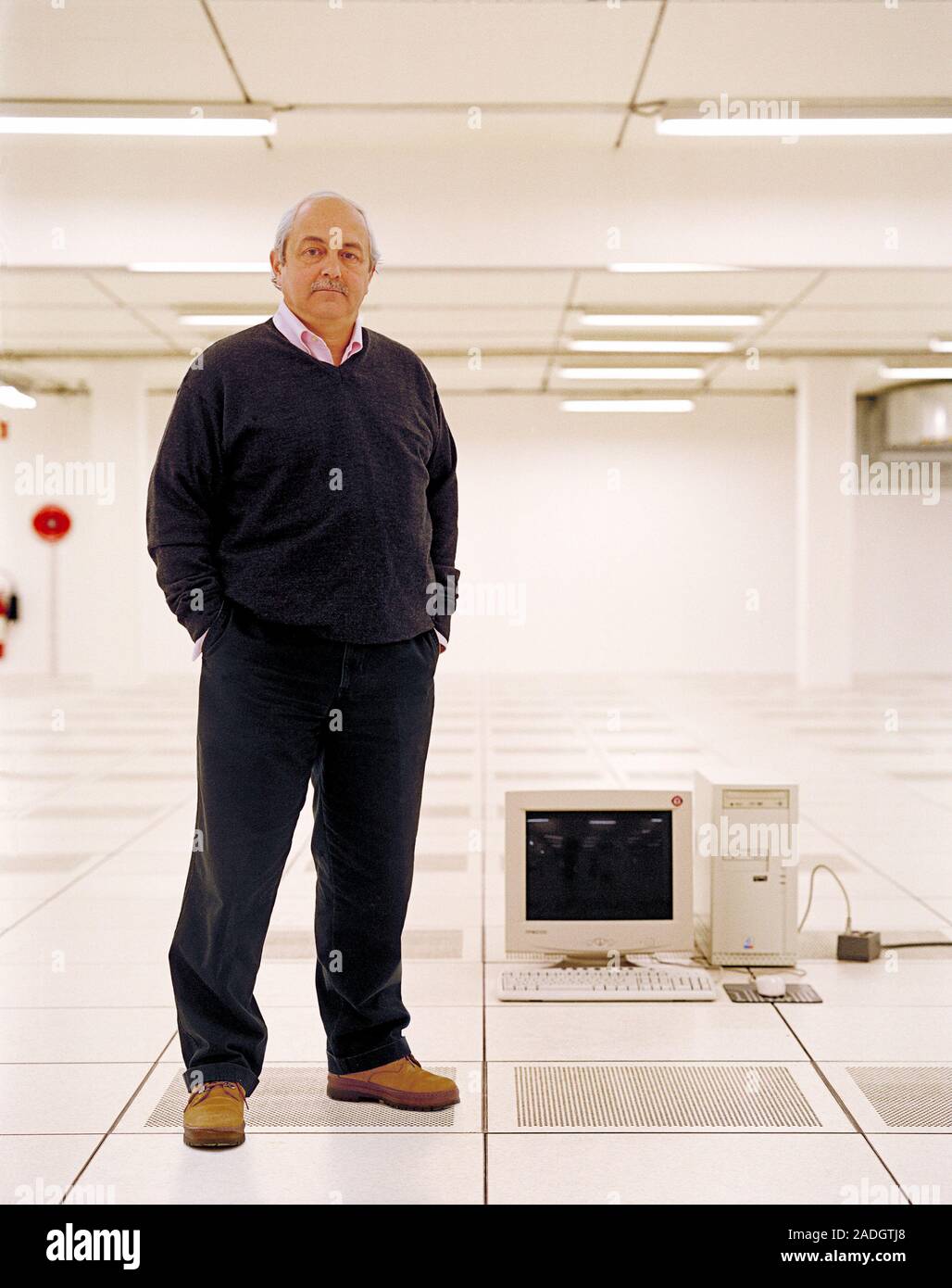 Fabrizio Gagliardi, head of CERN's Datagrid project. This project aims ...